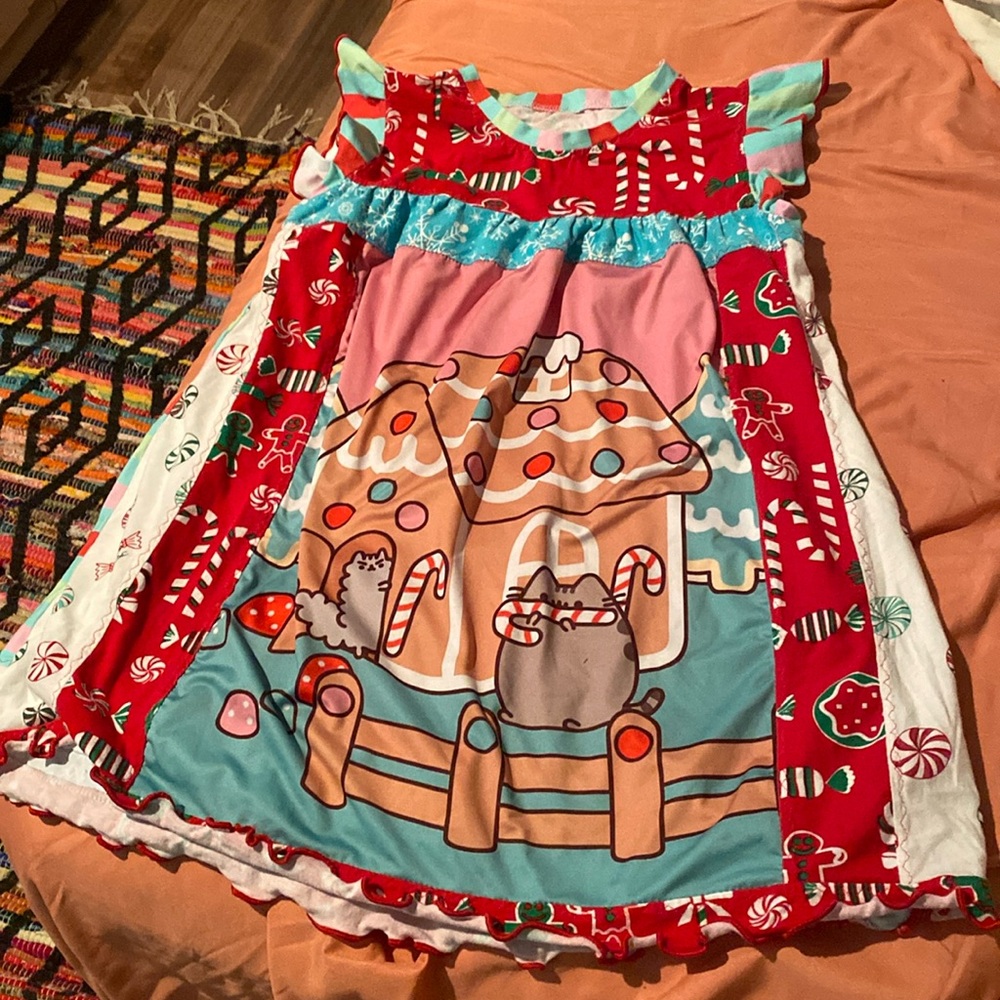 Custom girls smock fits size 4-7